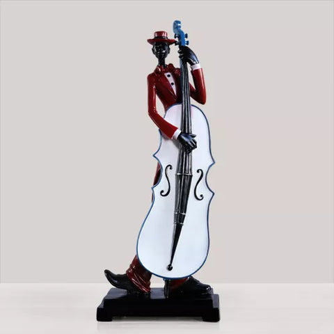 Statua dell'uomo<br> Gruppo Jazz