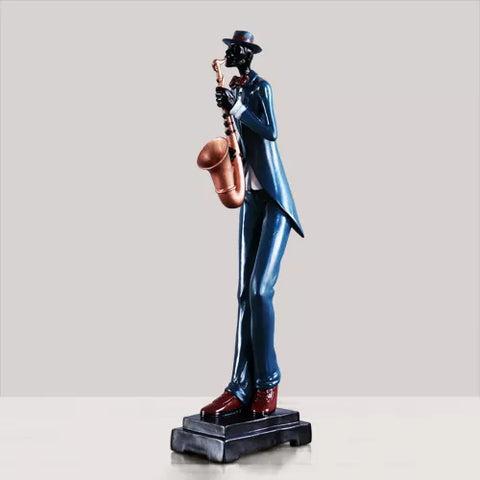 Statua dell'uomo<br> Gruppo Jazz