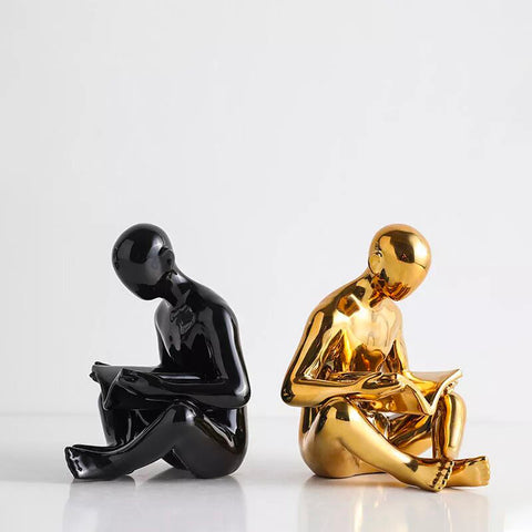 Scultura moderna<br> Fermalibri di design