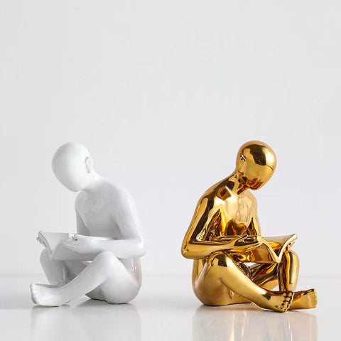 Scultura moderna<br> Fermalibri di design