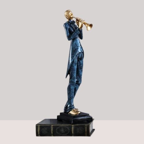 Statua dell'uomo<br> Gruppo Jazz