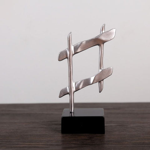 Scultura Contemporanea<br> Progettazione di note musicali