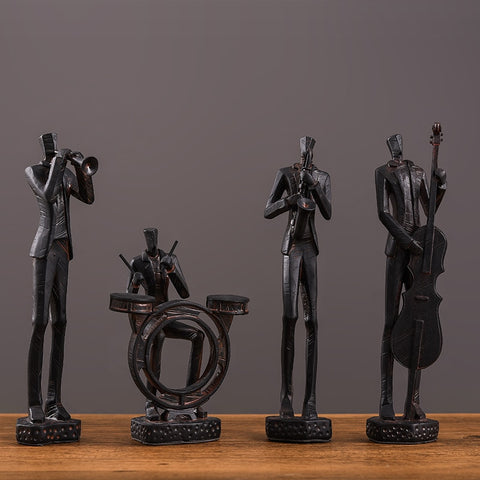 Statua dell'uomo<br> Figurina del musicista