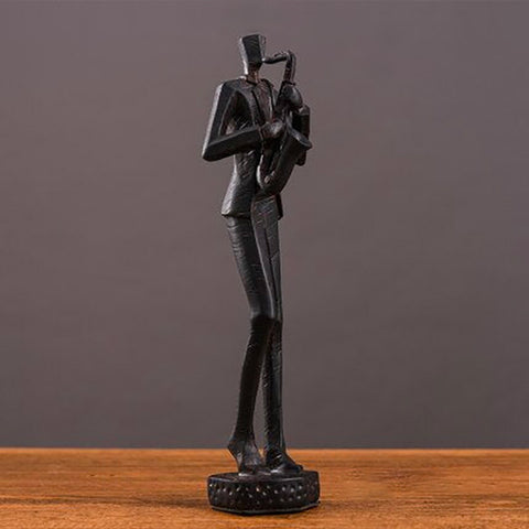 Statua dell'uomo<br> Figurina del musicista