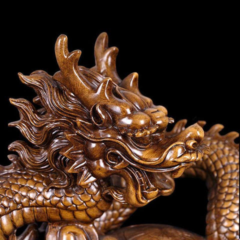 Scultura moderna<br> Statua del drago cinese