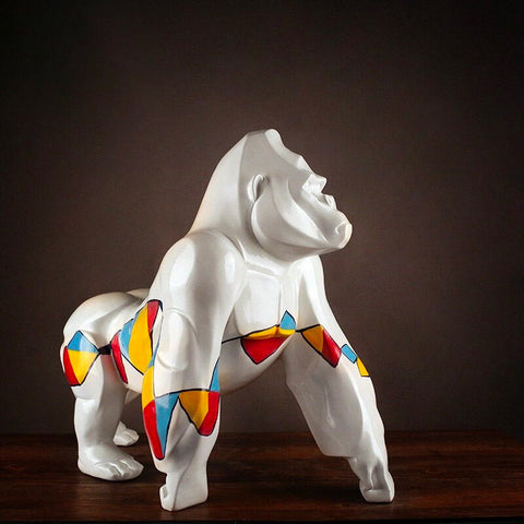 Statua Gorilla di lusso 50 cm