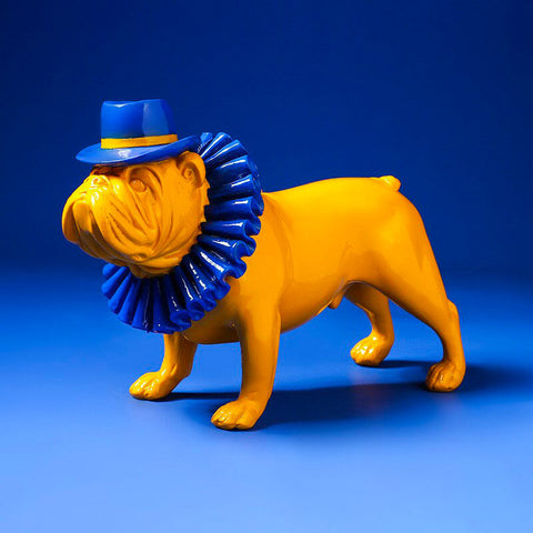 Statua del bulldog<br> Bulldog inglese decorativo 19 cm