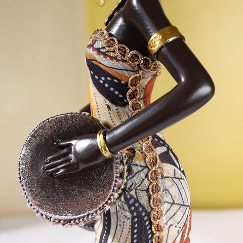 Statua africana<br> Donna 31 cm