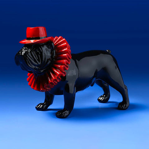 Statua del bulldog<br> Bulldog inglese decorativo 19 cm