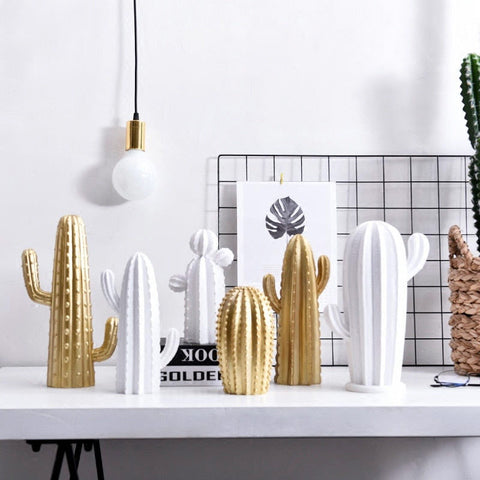 Scultura Contemporanea<br> Decorazione di cactus
