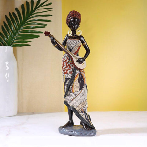 statue africaine femme