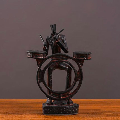 Statua dell'uomo<br> Figurina del musicista