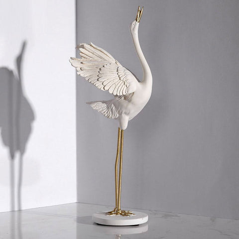 Statua dell'uccello<br> Statuetta su trampolino 28 cm