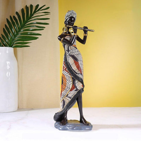 Statua africana<br> Donna 31 cm