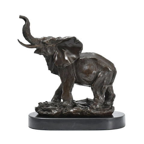 Elefante in bronzo 29 cm