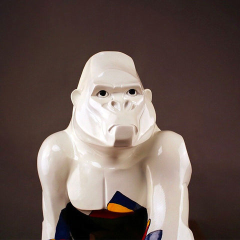 Statua Gorilla di lusso 50 cm