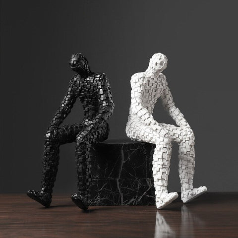 Statua dell'uomo moderno