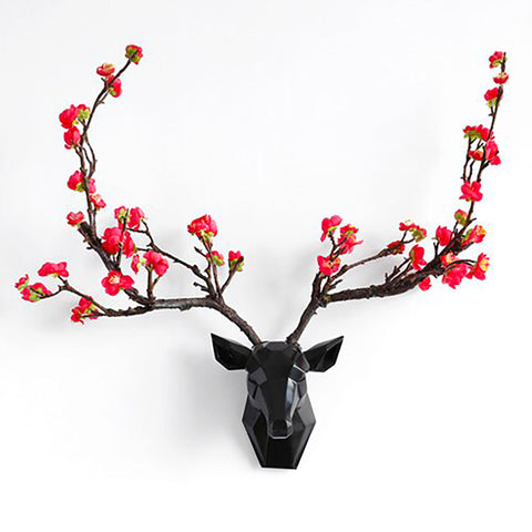 Scultura da parete cervo<br> Decorazione da parete XXL