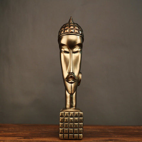 Statua africana<br> Bronzo