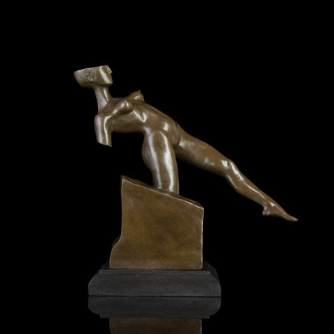 Rodin Scultura Donna in bronzo 31 cm