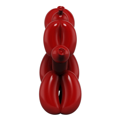 Statua del cane<br> AMORE del cane in mongolfiera