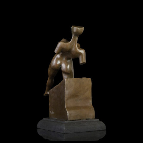 Rodin Scultura Donna in bronzo 31 cm