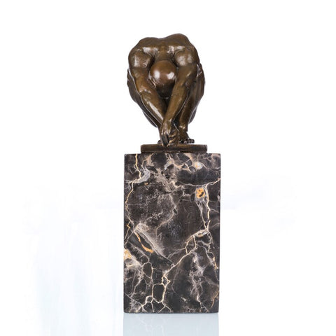 Scultura in bronzo moderna<br> "Il Tuffatore"