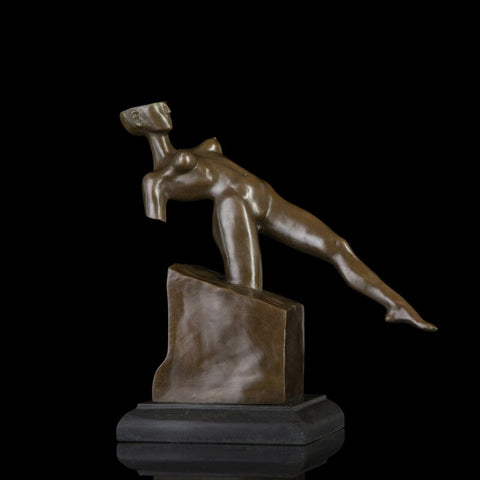 Rodin Scultura Donna in bronzo 31 cm