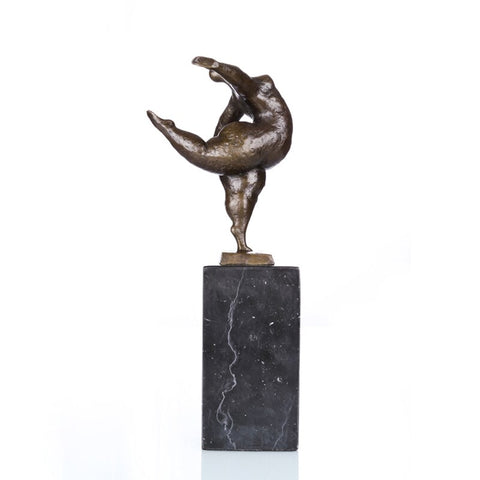Scultura in bronzo<br> Statua della bilancia in bronzo 28 cm