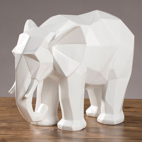 Statua di elefante in resina<br> Grandi dimensioni