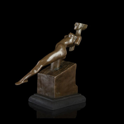Rodin Scultura Donna in bronzo 31 cm