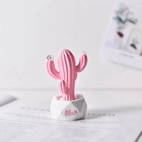 Scultura moderna<br> Decorazione interna di cactus