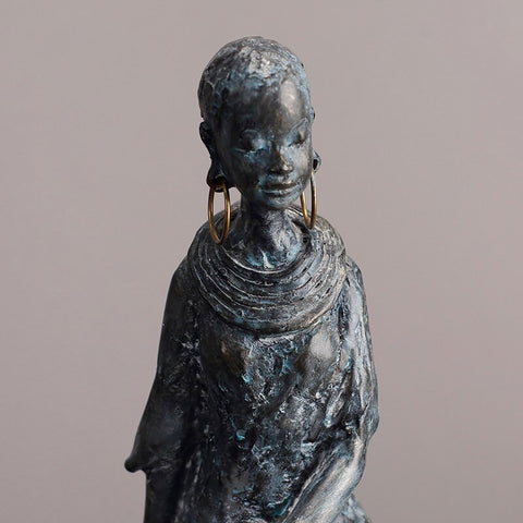 Statua africana<br> Decorazione
