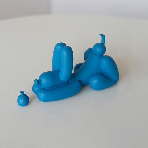 Statua del cane<br> Figurina di cane palloncino