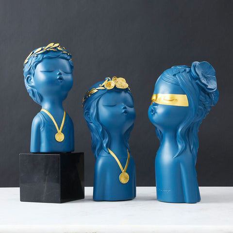 Scultura Contemporanea<br> Busto Deco Design