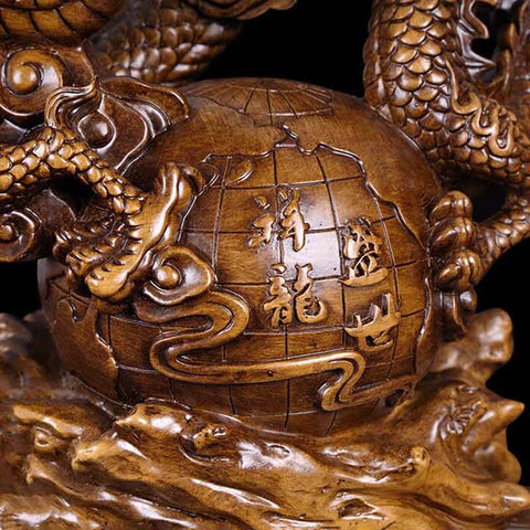 Scultura moderna<br> Statua del drago cinese