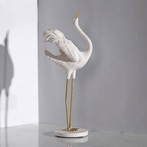Statua dell'uccello<br> Statuetta su trampolino 28 cm
