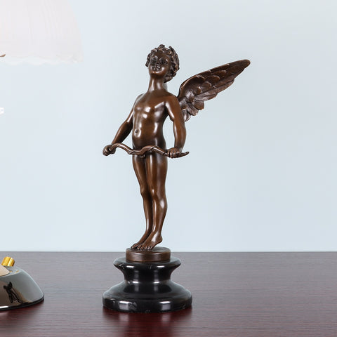 Cupido in bronzo 29 cm