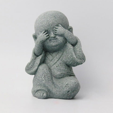 Scultura moderna<br> 3 Budda della saggezza