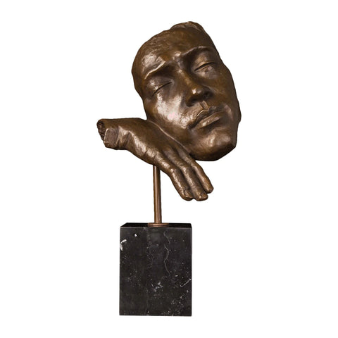 Pensatore Bronzo 46 cm