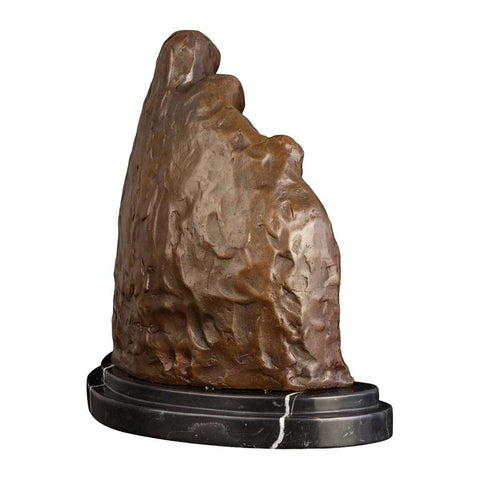 Scultura astratta in bronzo<br> Famiglia 25 cm