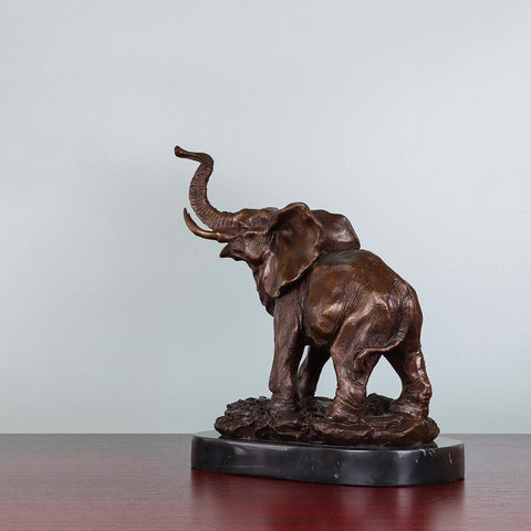 Elefante in bronzo 29 cm