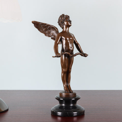 Cupido in bronzo 29 cm