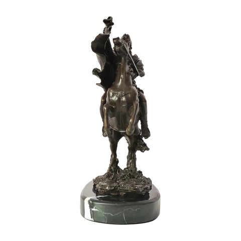 Statua Napoleone a cavallo in bronzo 29 cm