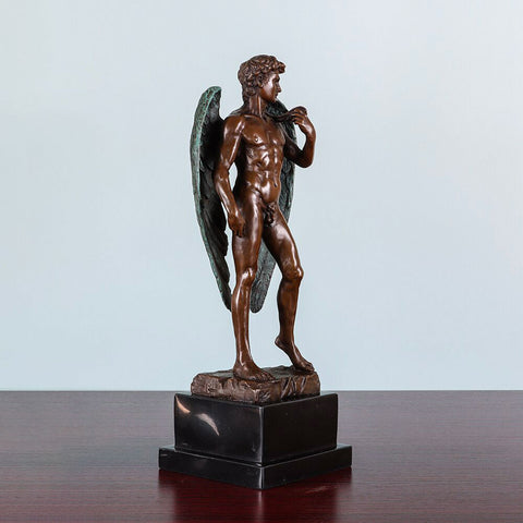 David in bronzo 39 cm