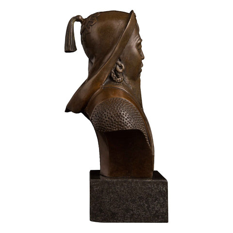 Gengis Khan Bronzo 21 cm