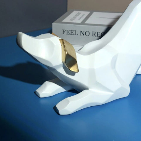 Statua del cane<br> Origami