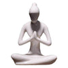 Statua di donna<br> Yoga Zen da 8 a 14 cm