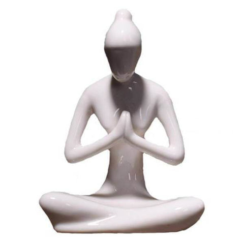 Statua di donna<br> Yoga Zen da 8 a 14 cm