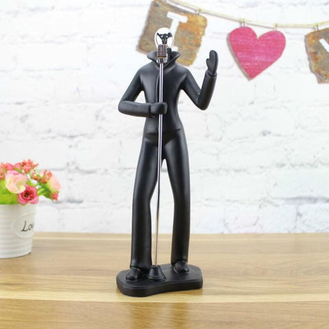 Statua dell'uomo<br> Gruppo di musicisti